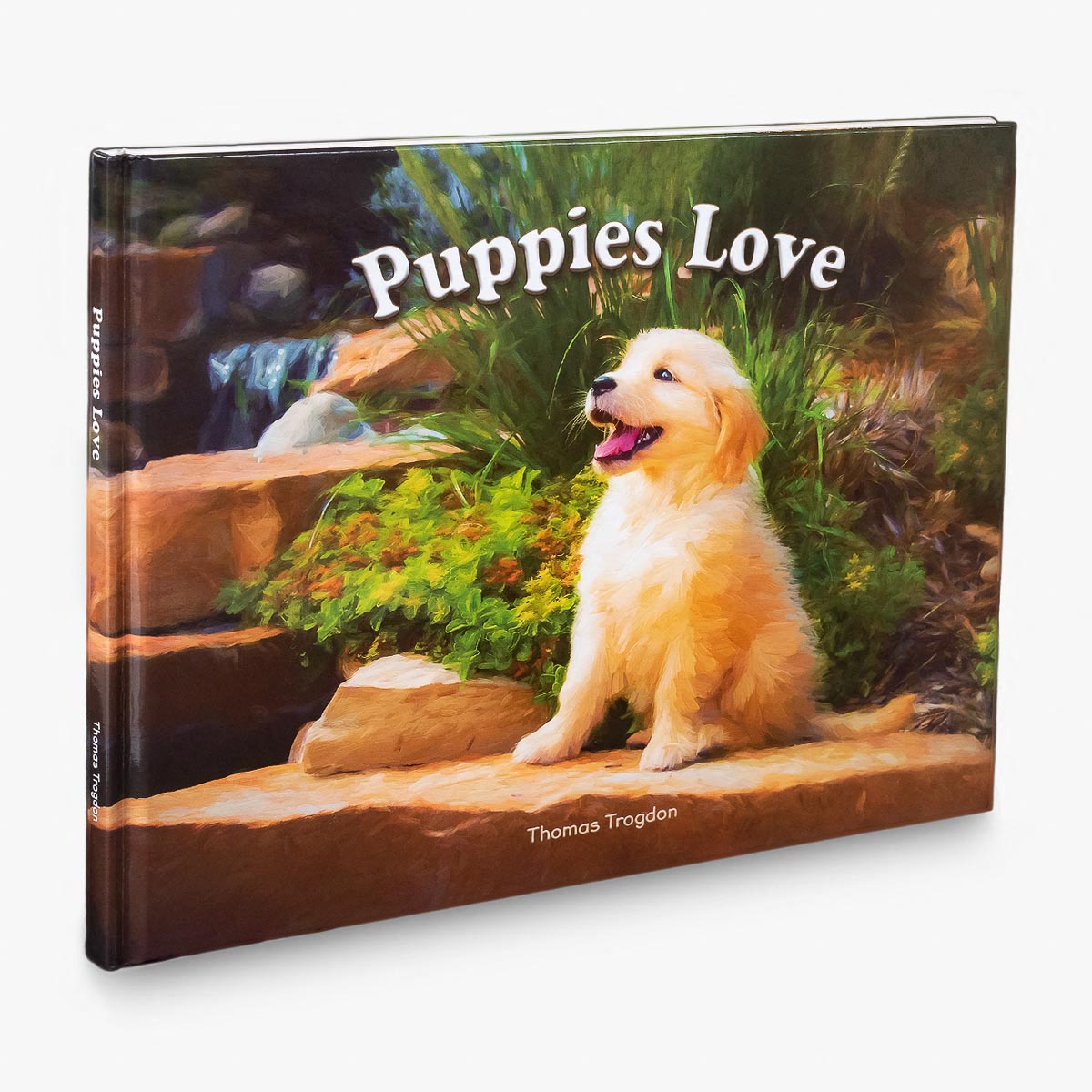 Puppies Love Children's Book Cover - Featured Image