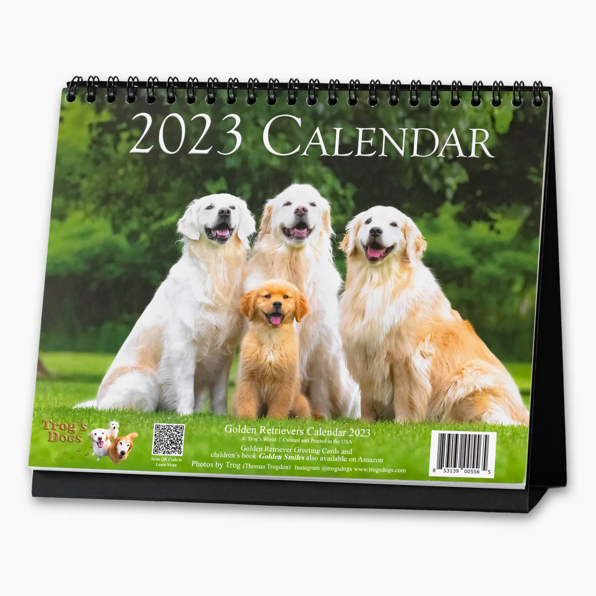 Trog's Dogs 2023 Desktop Calendar Cover