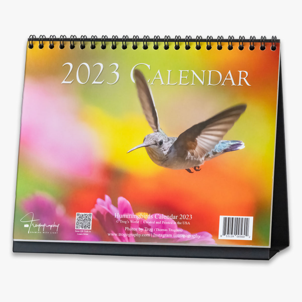 Trogography - Hummingbirds Calendar 2023
